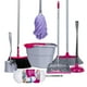 thumbnail image 1 of Kit de Limpieza Con Escobas Mop Recogedor Cubeta Bomba Cepillo Plumero 6-0-5184 - Reyner, 1 of 9
