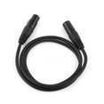 thumbnail image 3 of XLR Male to Female 3 pin MIC Shielded Cable Microphone Audio Extension Cable 1M, 3 of 8