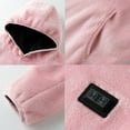 thumbnail image 2 of Abrigo Calentado Chaquetas de senderismo calentadas con 9 áreas de calor, abrigo calentado inteligente lavable para deportes al aire libre, 2 of 9
