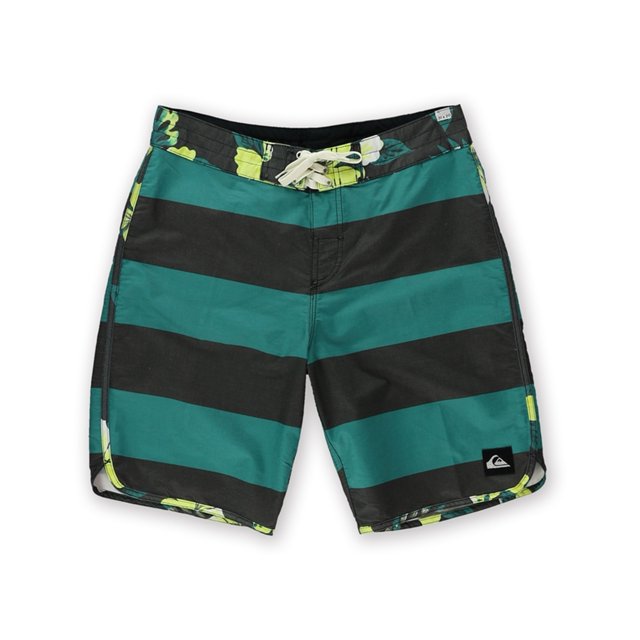 Quiksilver Brigg Scallop Bañador para Hombre, Verde, 31 Quiksilver Pantalones cortos