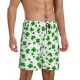 thumbnail image 3 of Rocae St Patrick's Day4 for Men's Soft Sleep Pajama Shorts, Waistband and Pockets, 3 of 9
