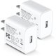 thumbnail image 1 of wonima02 5V 2A Power Adapter UL Certified, USB Wall Charger 2-Pack – Fast Charging Plug Cube for iPhone 13/14/15/16/16 Pro/Pro Max/Plus, XS/XR/X & Watch Series 7/8, Ideal for Home & Travel Use, 1 of 1