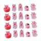 thumbnail image 1 of Mini Figuras Decorativas,Mini estatuas de resina que brillan en la oscuridad para jardín de hadas,Figuras de animales en miniatura de resina luminosas que brillan en la oscuridad,Figuras en, 1 of 8