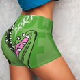 thumbnail image 4 of Balery CROCODILE HEAD Pantalones cortos de entrenamiento estampados para mujer, sin costuras, ajustados, para gimnasio, yoga, correr, deportes, ejercicio activo, fitness.-X-Large, 4 of 8