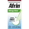 Afrin Allergy Sinus 12 Hour Nasal Decongestant Spray - 15 mL