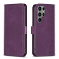 thumbnail image 3 of SaniMore Case for Samsung Galaxy S23 Ultra (6.8" 2023), PU Leather Wallet with Card Slots Cash Pocket Magnetic Closure Flip Kickstand Shockproof TPU Full Body Protective Business Shell, Purple, 3 of 8