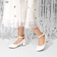 thumbnail image 3 of Zapatos de Vestir para Niñas Dream Pairs KKUMPU2502 Tacones Blancos, 3 of 8