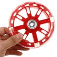 thumbnail image 3 of Adjustable Training Wheels Flash Mute Wheel Bicycle Training Wheel Heavy Duty Rear with stabiliser Mounted for 12-20inch Bike Bicycles Scooters, 3 of 5