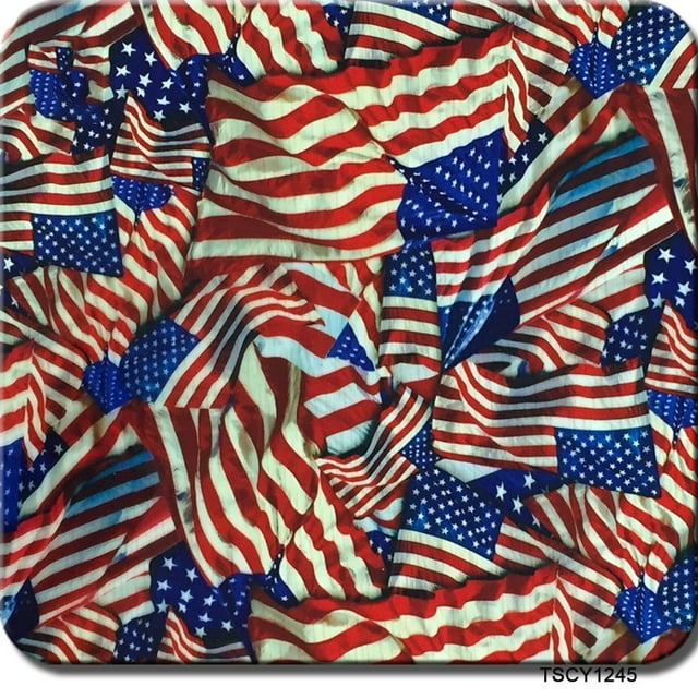Hydrographic Film Water Transfer Print Hydrographics Film, 0.5 Meter Width - Hydro DipHydro Dipping Film -Flag pattern- Multi-color Optional ,Easy to Use