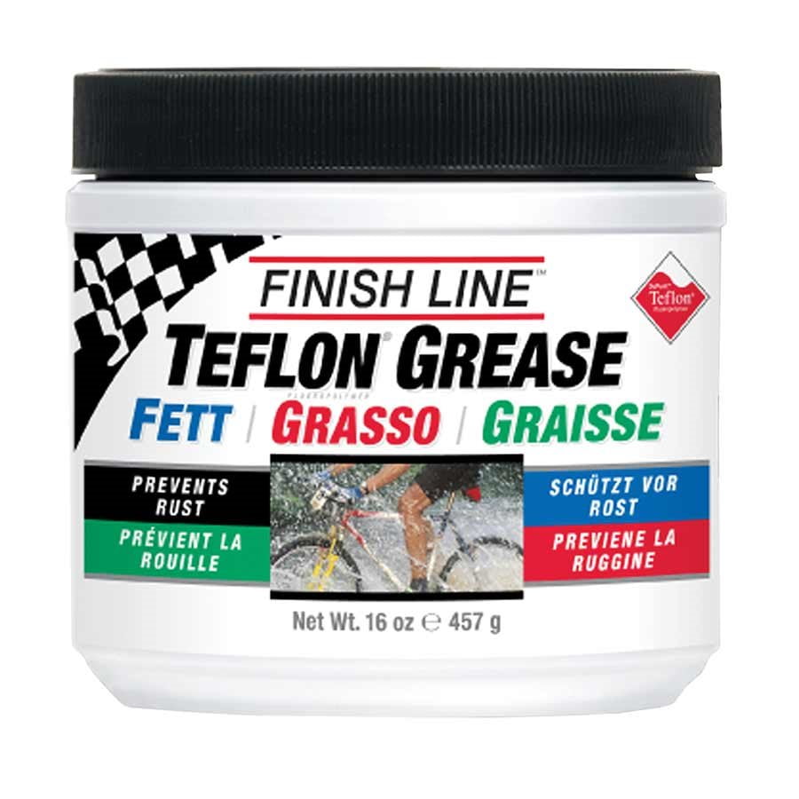 Finish Line Premium Teflon Fortified Bike Grease, 1 Lb Tub