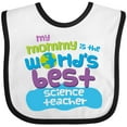 thumbnail image 3 of Inktastic Science Teacher Mom Boys or Girls Baby Bib, 3 of 4