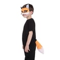 thumbnail image 1 of Bristol Novelty - Set de Disfraz de Zorro para Niños Niñas (Naranja/Blanco), 1 of 2