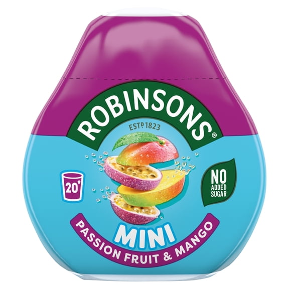 Robinsons Mini Squash - Passion Fruit & Mango 66ml, Imported from Britain