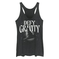 Women's Wicked Defy Gravity Witch Hat  Racerback Tank Top