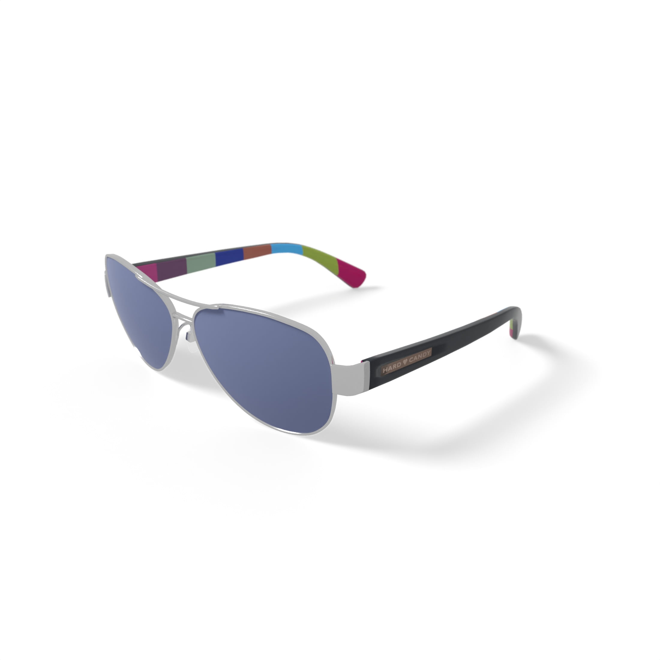 Hard Candy Womens Polarized Rx'able Sunglasses, Hs02P, Gold, 59-13-136, with Case