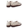 thumbnail image 2 of Zapatos Planos Minnieouse de Mujer Calzado Cómodo y Estilo Diario Sandalias Elegantes 2023 Blanco Crema 37, 2 of 6