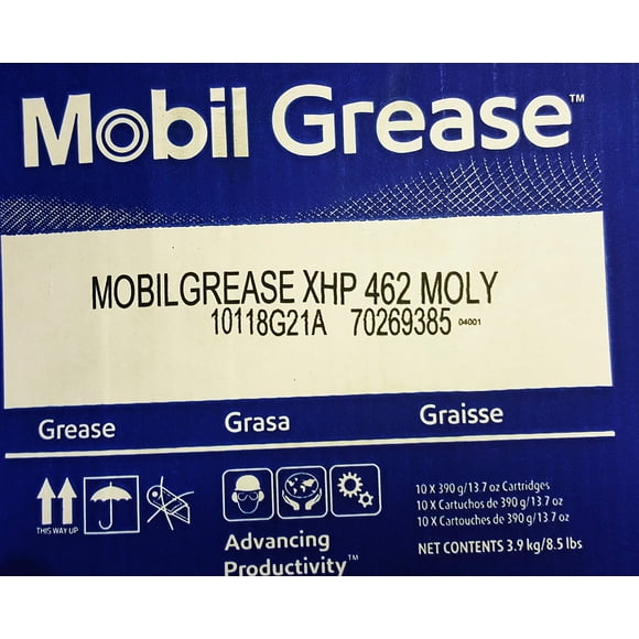 Grasa Mobil XHP 462 Moly 3,9 kg Caja de 10