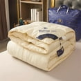thumbnail image 4 of Hotel Duvet | White Down Warm Quilt | Thickened Winter & Spring/Fall Comforter | 200x150cm Size | Lightweight & Breathable | 1 Piece, 4 of 6
