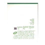 Grafix Acetate Pad, .003mm, 9in x 12in