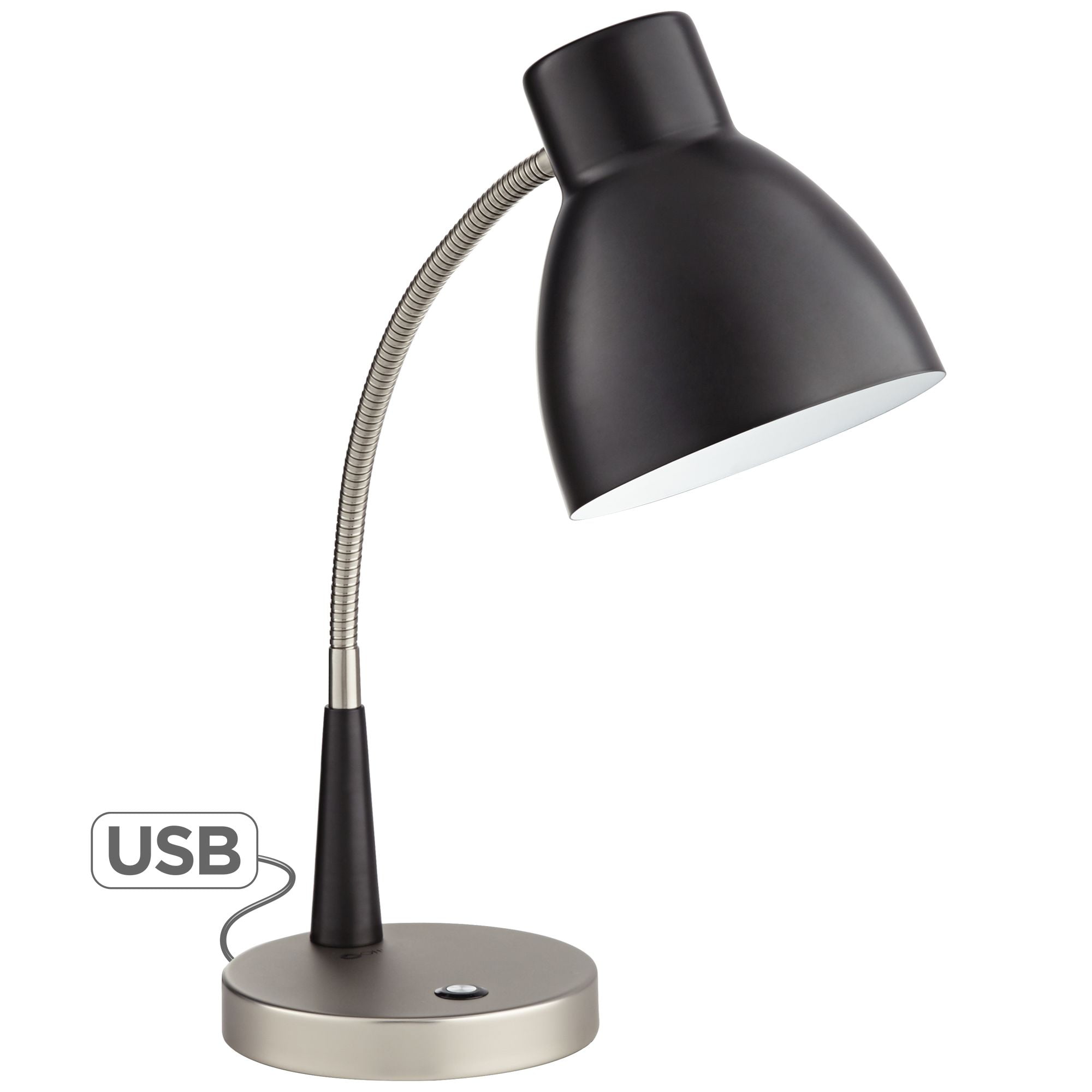 OttLite Adjust LED Desk Lamp with 2.1A USB Port Portable, Adjustable