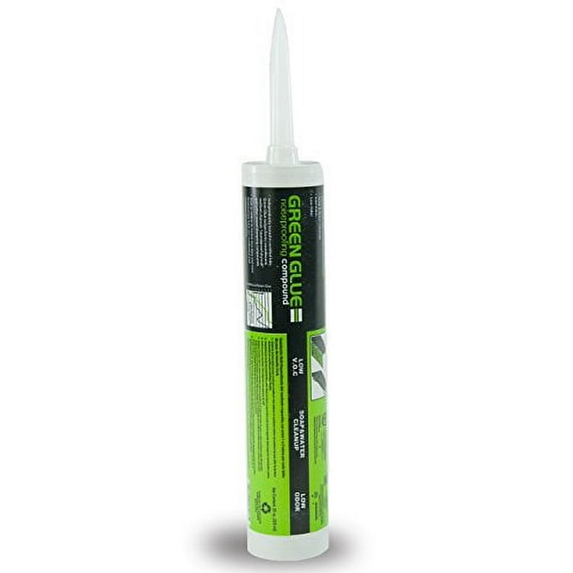 Colle Verte Anti-Bruit, Composé d'Amortissement, 29 Onces, 1 Paquet