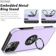 thumbnail image 6 of Entronix Protective Case Compatible with iPhone 16, Ring Holder Cover, Purple, 6 of 7