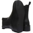 thumbnail image 4 of Vagabond Tara Women's Chunky Sole Leather Boots With Elasticated Sides In Black Size 9, 4 of 6