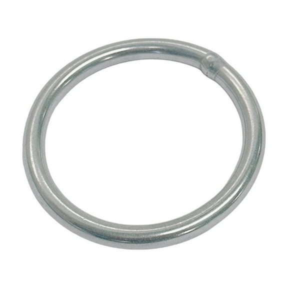 1200 Lbs WLL Marine Stainless Steel Round Ring Link Connect 5/32" x 1" Boat Yatch