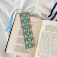 thumbnail image 4 of Kdxio Pineapple Print Metal Tassel Bookmarks,Perfect Gift for Art Lovers and Bookworms Metal Bookmarks for Women, 4 of 8