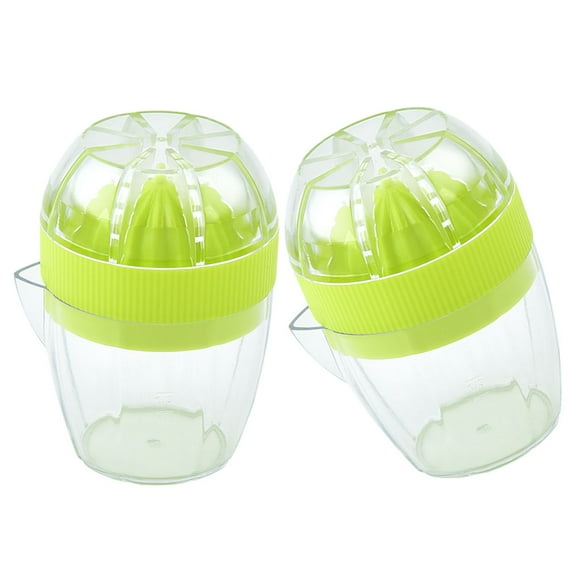 CTIRCHIU 2Pcs Kitchen Supply Plastic Juicer Space Saving Family Home Use Bakery