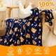 thumbnail image 2 of MUÜNSOY Cobija Individual 110*130 Suave, Cobija Térmica Franela Tacto Ultrasuave, Cobertor Forro Polar Transpirable Patrones, Cobija para Bebés, Lavado a Máquina, Cobija Infantíl para Niños, Ositos SHIRET Hogar, 2 of 2