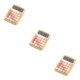 thumbnail image 2 of Calculadora portátil Inteprter de contabilidad pantalla grande color Limon, 2 of 6