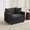 Black, variant on YWEN 41.1" Oversized Single Cloud Sofa Couch, Modern Large Sectional Couches for Living Room, Chenille Fabric Modular Sectional Sofa, Deep Seat Modern Sofas Set, Sofas para Sala