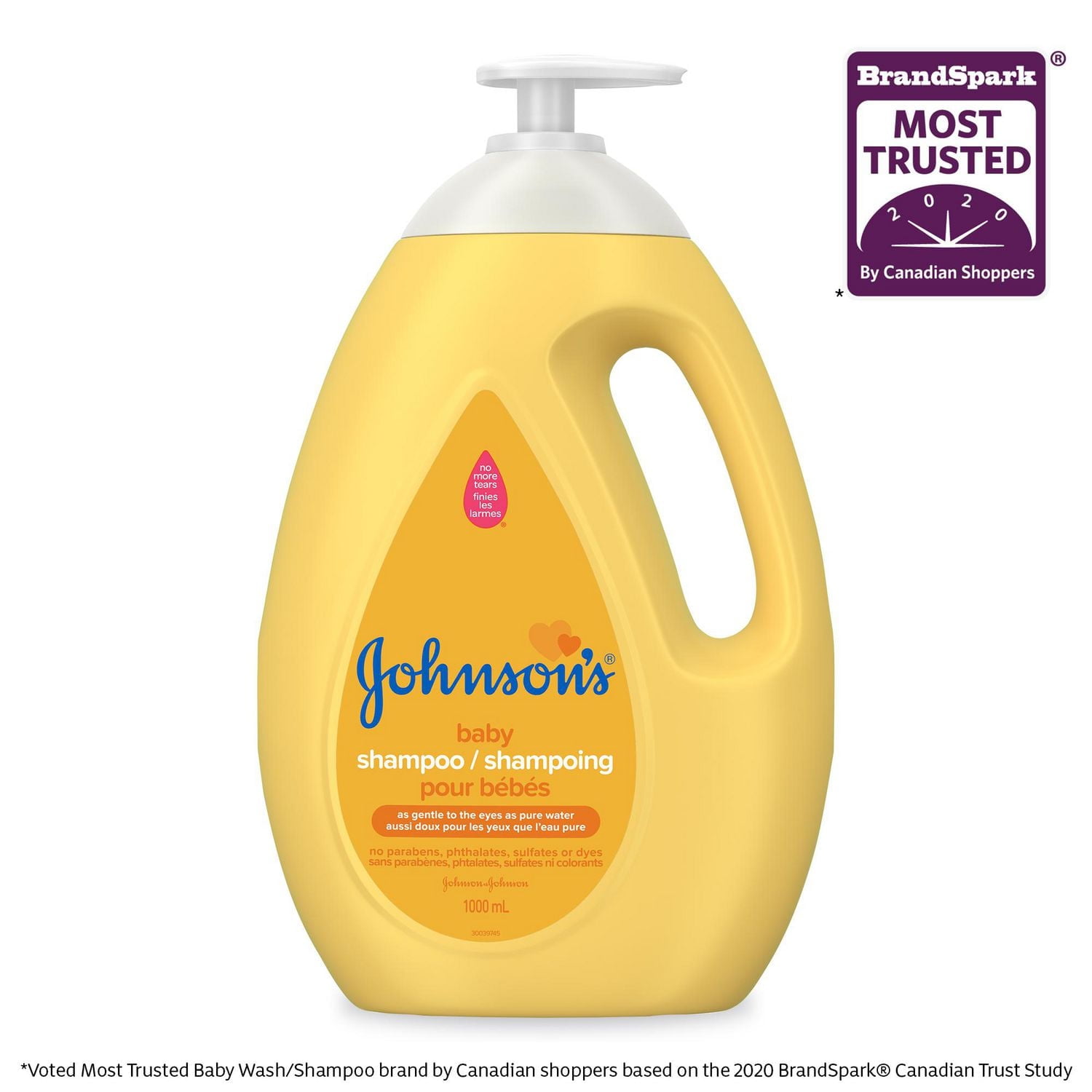 Johnson's Baby, Tear Free, Gentle Shampoo, 1 L