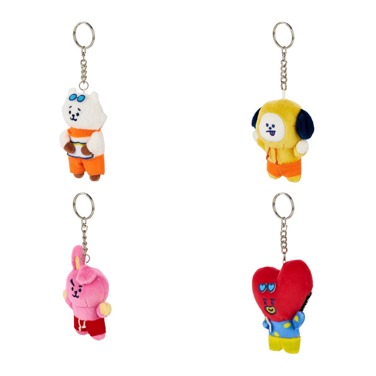 Blind Box BT21 Bon Voyage Series A Keychain Plush - 1pc