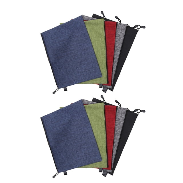 unbranded 10Ud Portafolios Con Cremallera Para Documentos Material Oxford Fácil De Limpiar