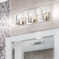 thumbnail image 5 of Golden Lighting Aenon 3-light Vanity in Pewter, 5 of 9