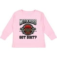 thumbnail image 3 of Inktastic Motocross Dirt Biking Got Dirt Boys or Girls Long Sleeve Toddler T-Shirt, 3 of 5
