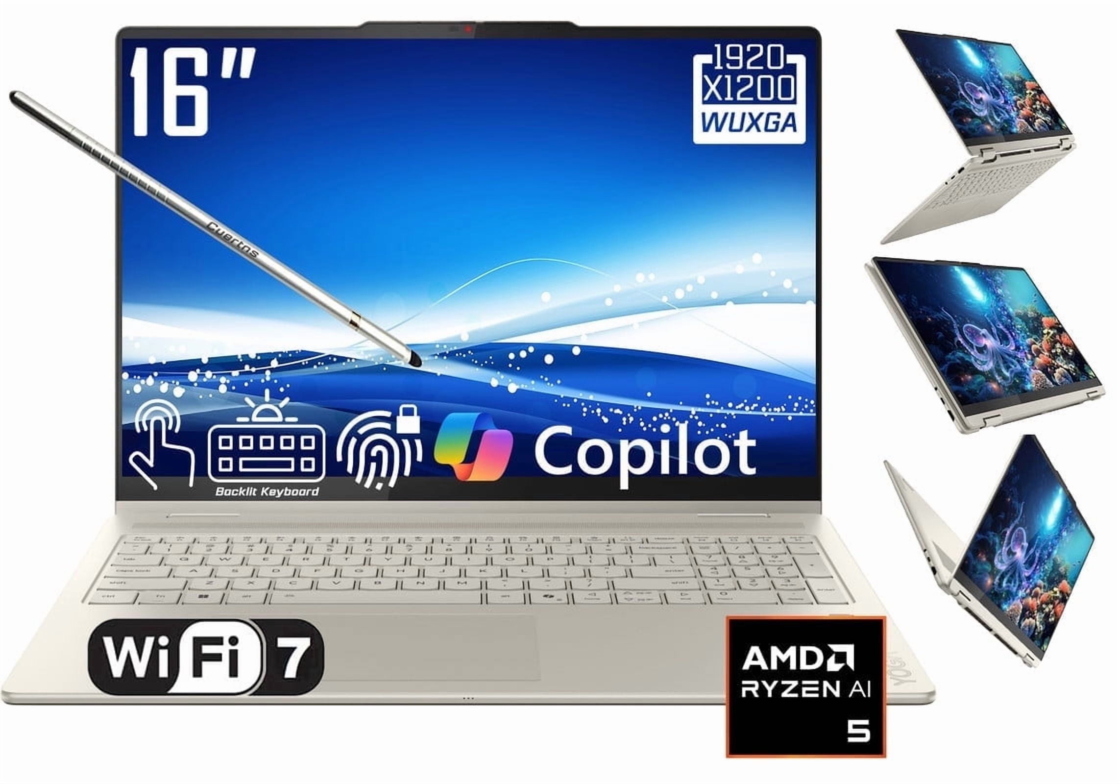 Lenovo Yoga 6 Laptop - Ryzen 7, 16GB RAM, 1TB SSD, 13.3