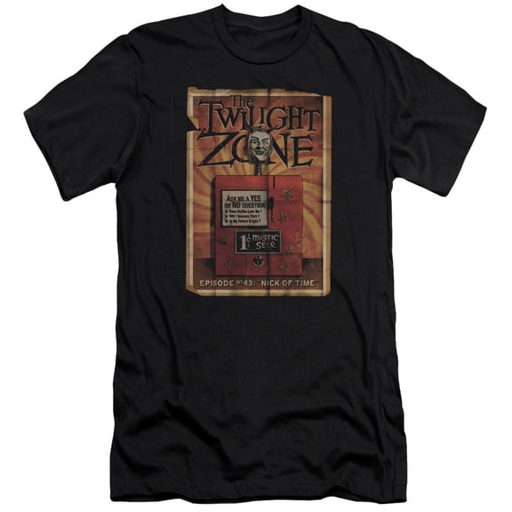 Twilight Zone Seer Adult 30/1 T-Shirt Black