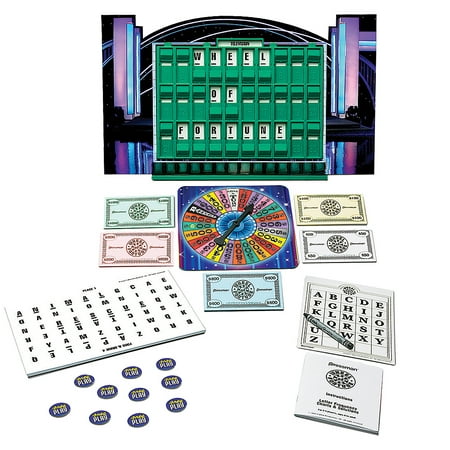 Wheel Of Fortune 4th Edition Game 2-4 Players - 100 All New Puzzles Ages (Best Wheel Of Fortune Game)