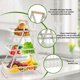 thumbnail image 5 of 3-Tier Countertop Fruit Basket - Multi-Use Kitchen Organizer B, 5 of 5