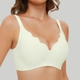 thumbnail image 2 of FhsagQ Soutien-Gorge pour Femmes Grande Taille Bleu avec Robe Assortie Soutien-Gorge Sans Armature Rembourré Bretelles Réglables avec Rallonge de Soutien-Gorge Vert Clair TG, 2 of 4