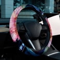 thumbnail image 6 of Dragonfly 14.5 Inch Printing PVC Leather Auto Accessories Steering Wheel Cover Car Wheel Cover Steering Wheel Covers, 6 of 6