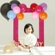 thumbnail image 2 of KAKOWELY 1 juego de marcos de fotos para fiestas, estilo K-Pop, para decorar el cumpleaños del bebé, celebrar los 100 días del primer año, accesorios de ambiente de feliz cumpleaños., 2 of 3