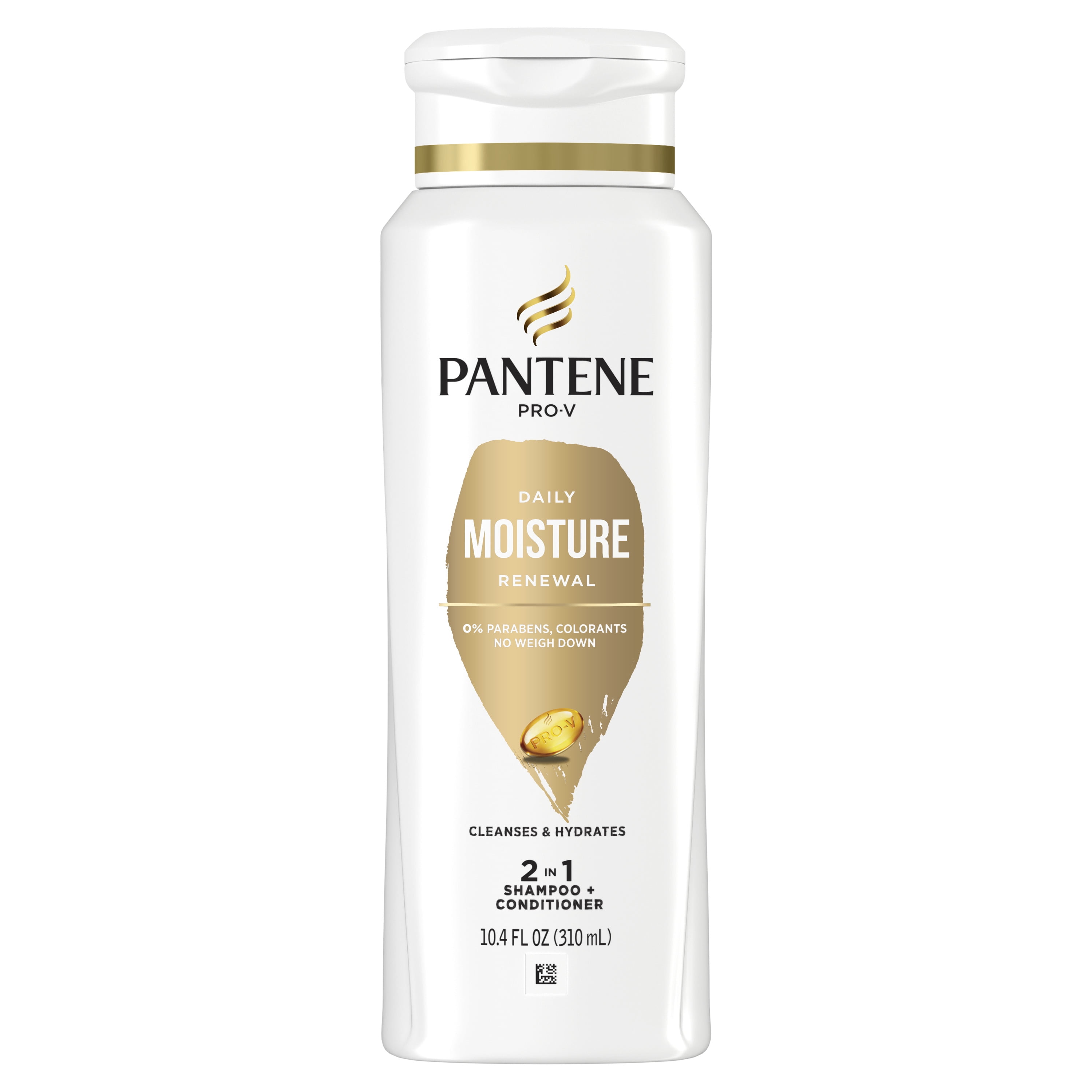 Pantene Pro-V Daily Moisture Renewal 2 in 1 Shampoo + Conditioner, 10.4 oz