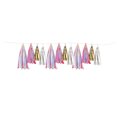 thumbnail image 5 of Pink and Gold Tassel Banner 9 ft by Way to Celebrate, 5 of 5