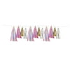 Way to Celebrate Party Iridescent Tassel Banner Girl, 1 CT, 108" x 9"