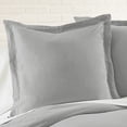 thumbnail image 3 of Levtex Home - 100% Linen - King Duvet Cover - Washed Linen in Light Grey - Duvet Cover Size (106 x 94in.), 3 of 8