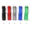 thumbnail image 3 of maskred Portable 600 Lumen Flashlight Clip Design High-brightness Stretchable Torch Outdoor Travelling Handheld Lights Red 1Set, 3 of 6